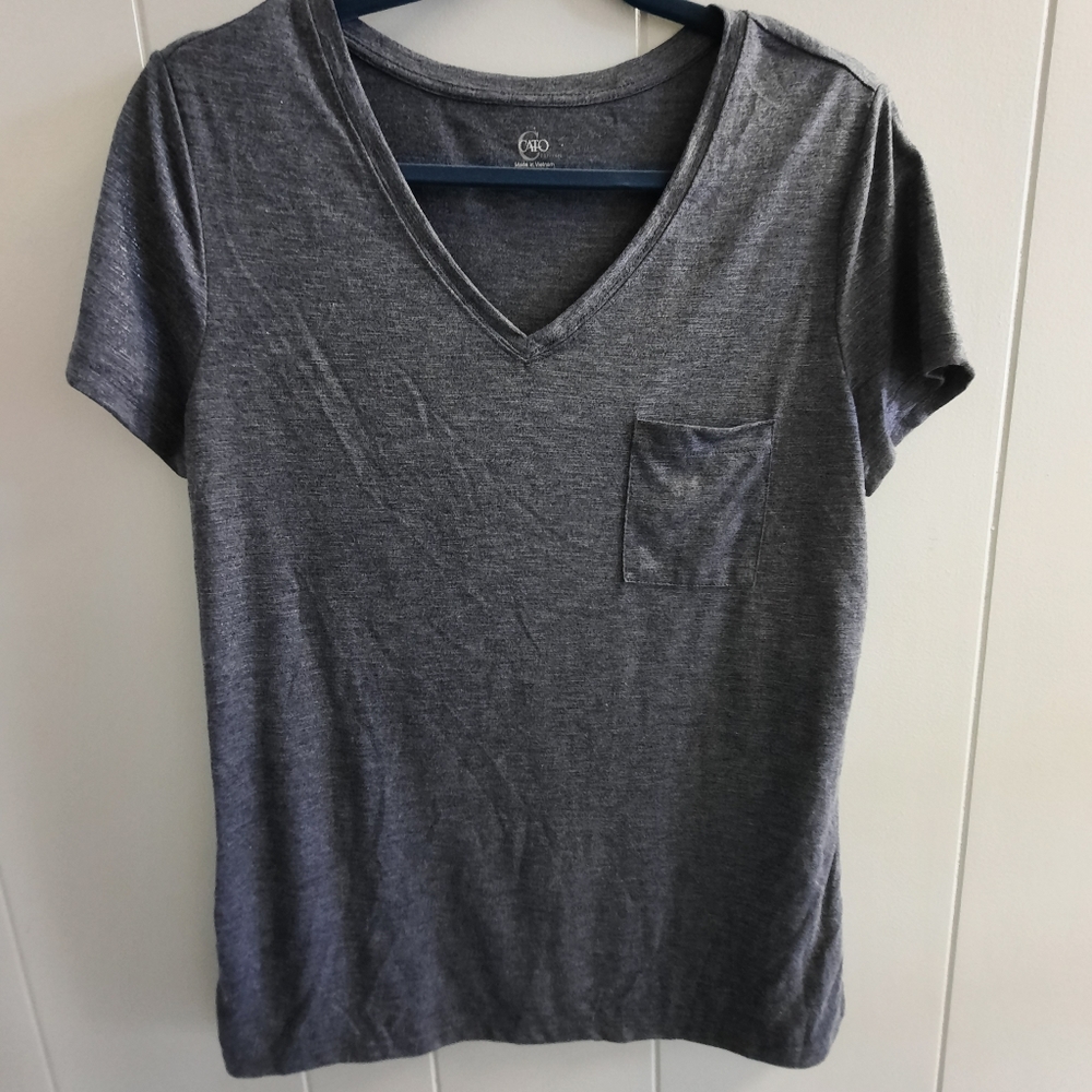 Cato Short Sleeve Pocket Tee Size Medium